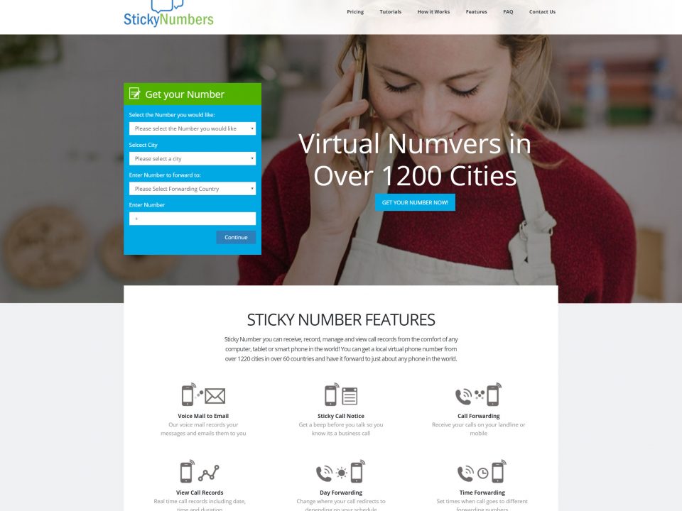 Sticky Number – Virtual Phone Number – VoIP